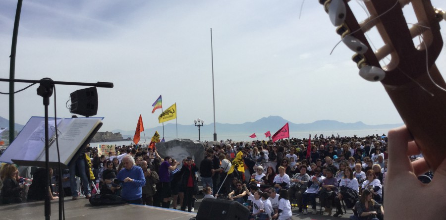 Straordinaria manifestazione del 21 marzo a Napoli