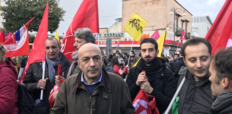 CGIL NAPOLI PARTECIPA A MANIFESTAZIONE REGIONALE GIORNATA MEMORIA CONTRO MAFIE