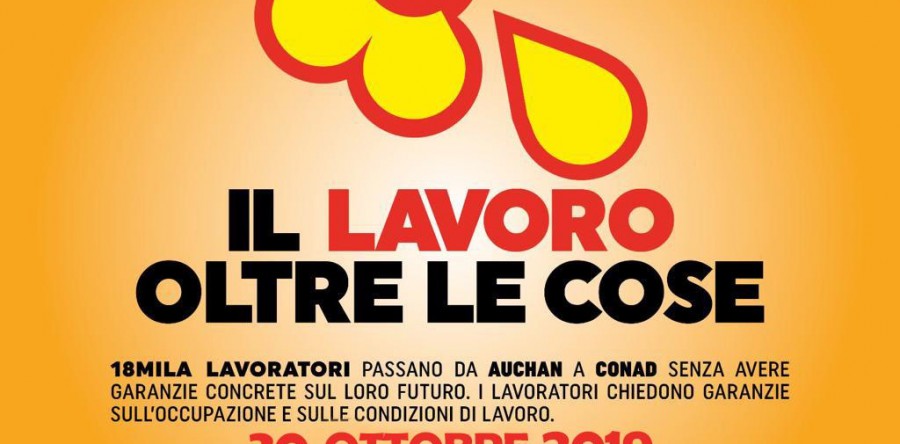 AUCHAN-SMA: SCHIAVELLA, LAVORATORI RIVENDICANO TUTELA E DIRITTI