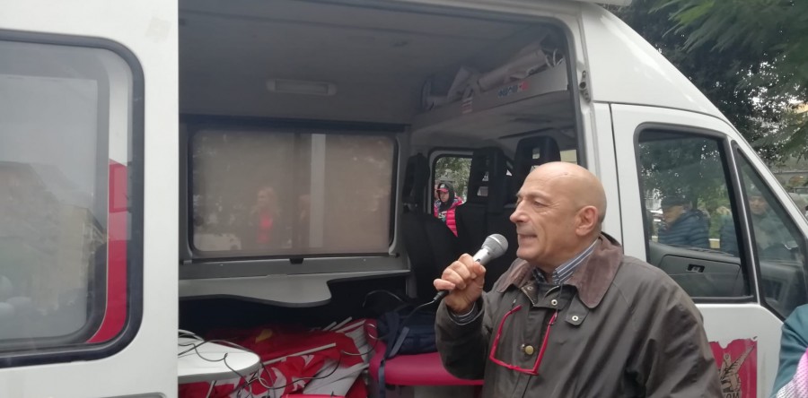 GIUGLIANO IN PIAZZA CONTRO IL LAVORO NERO, PER UN LAVORO VERO