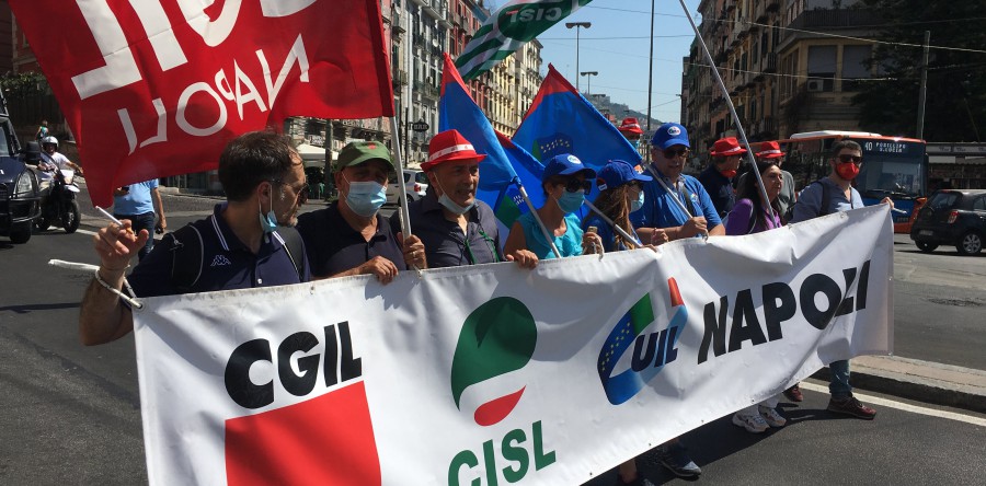 CGIL CISL UIL NAPOLI, SCIOPERO GENERALE DELL’INDUSTRIA E DEL TERZIARIO GIOVEDI 5 NOVEMBRE